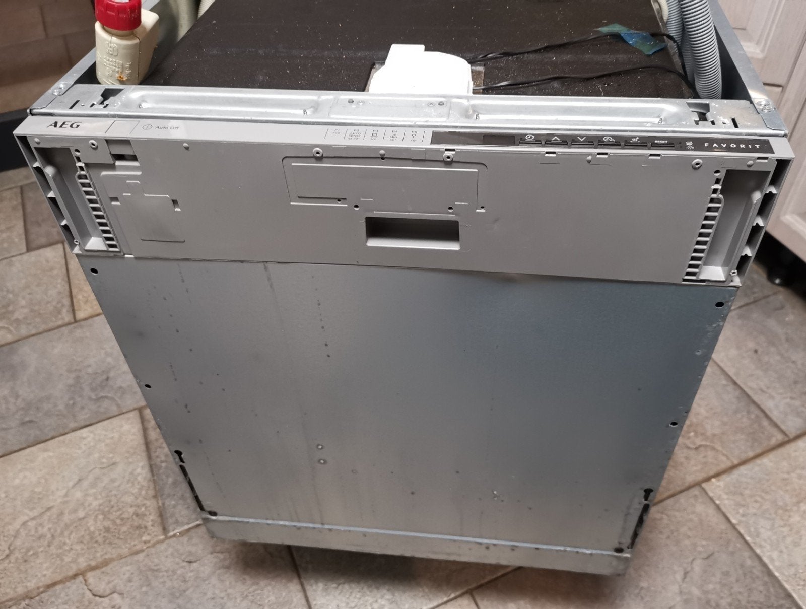 AEG Inbouw Vaatwasser - DEFECT - Fss52615z, Witgoed en Apparatuur, Ophalen of Verzenden, Inbouw, 45 tot 60 cm, Minder dan 85 cm