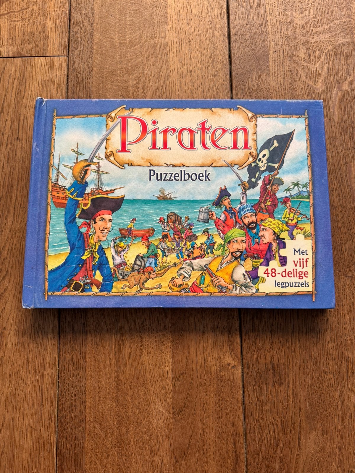 Piraten puzzelboek, Ophalen of Verzenden, Zo goed als nieuw