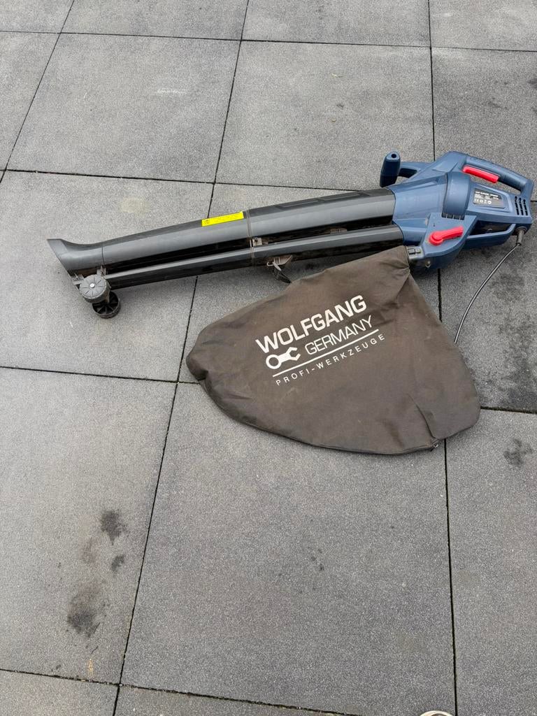 Bladzuiger / bladblazer, Ophalen, Gebruikt, Elektrisch, Met opvangzak