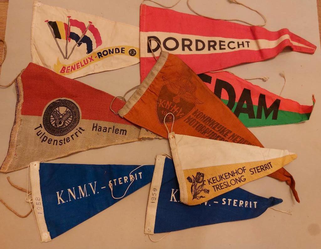 Motorrit vlag vlaggentje sterrit tourrit, Ophalen of Verzenden, Motoren