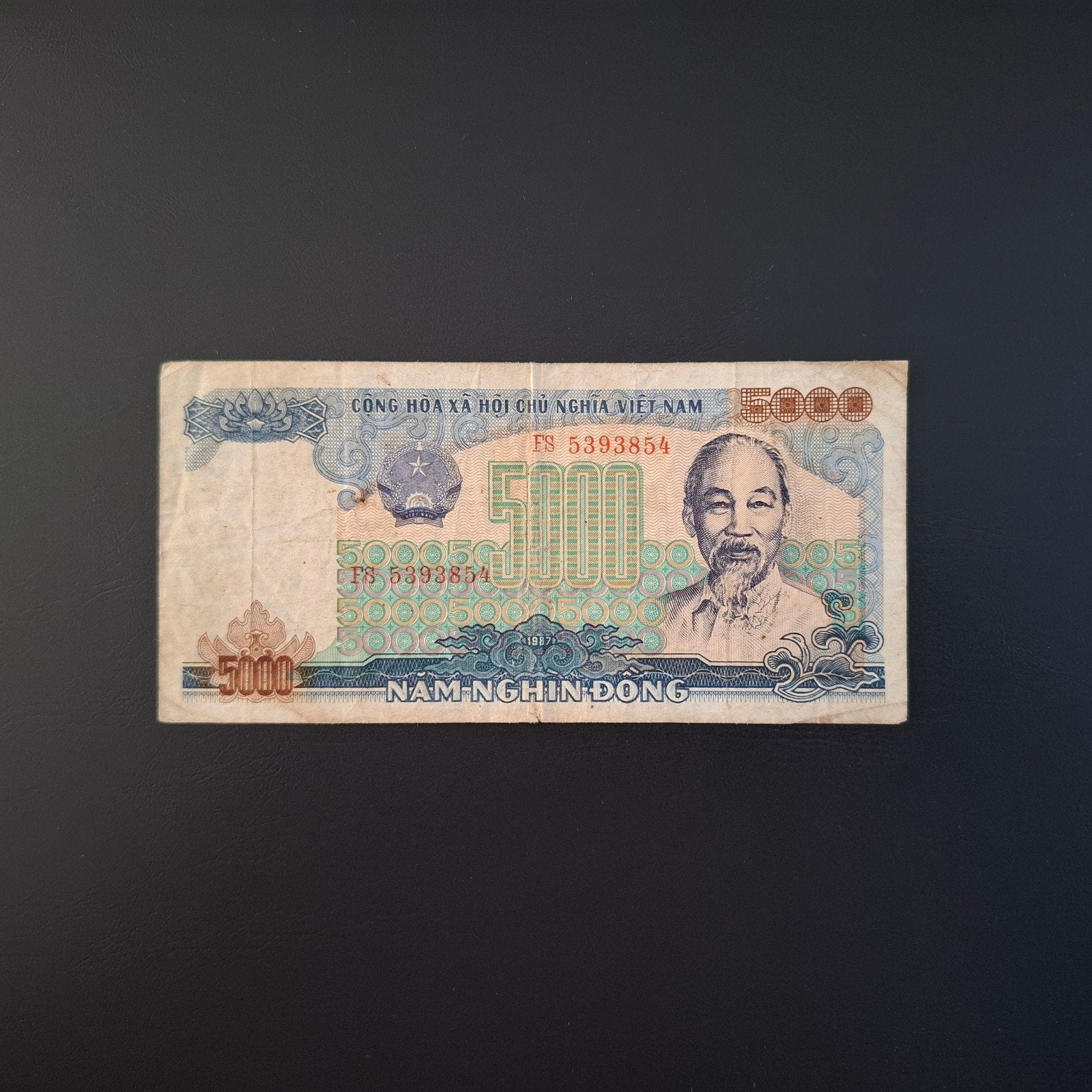 5000 dong Vietnam #026, Ophalen of Verzenden, Zuidoost-Azië, Los biljet