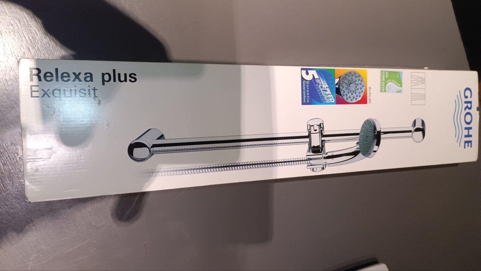 Grohe Relexa Plus Exquisit douchesysteem nieuw in verpakking, Minder dan 50 cm, Overige typen, Nieuw, Ophalen of Verzenden