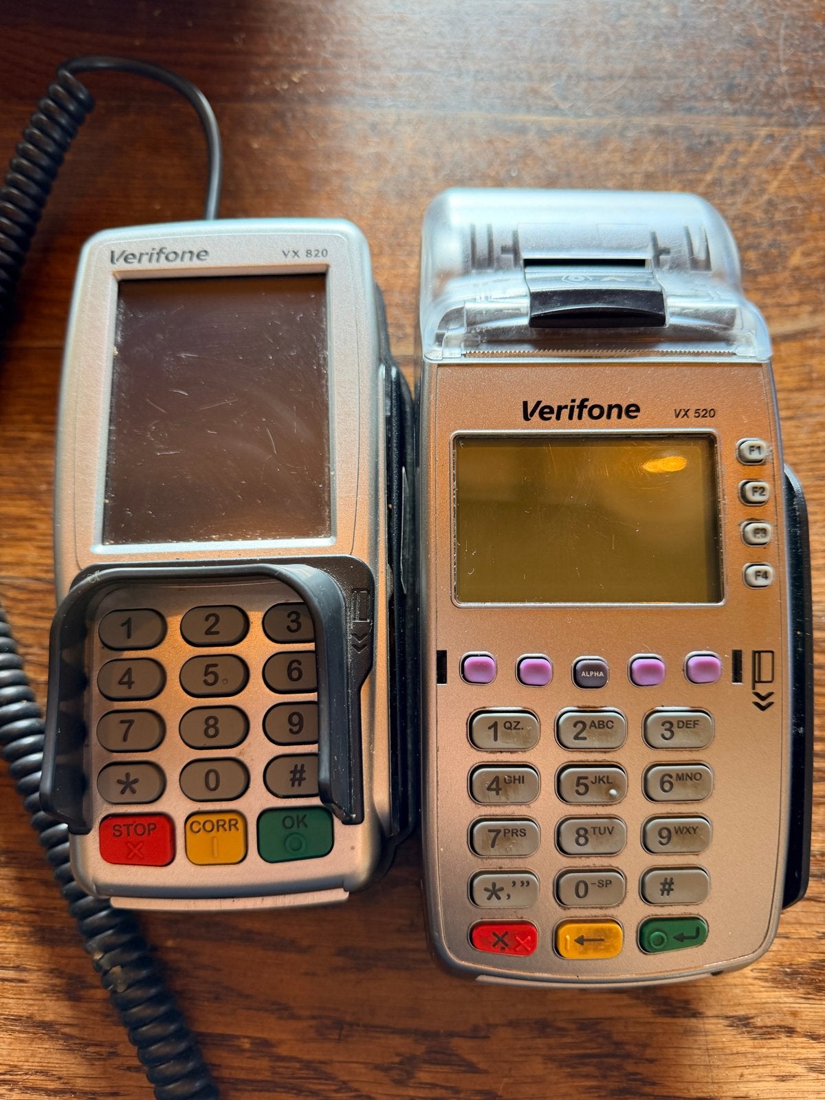 Verifone VX 820 en VX 520 Betaalterminals, Ophalen of Verzenden
