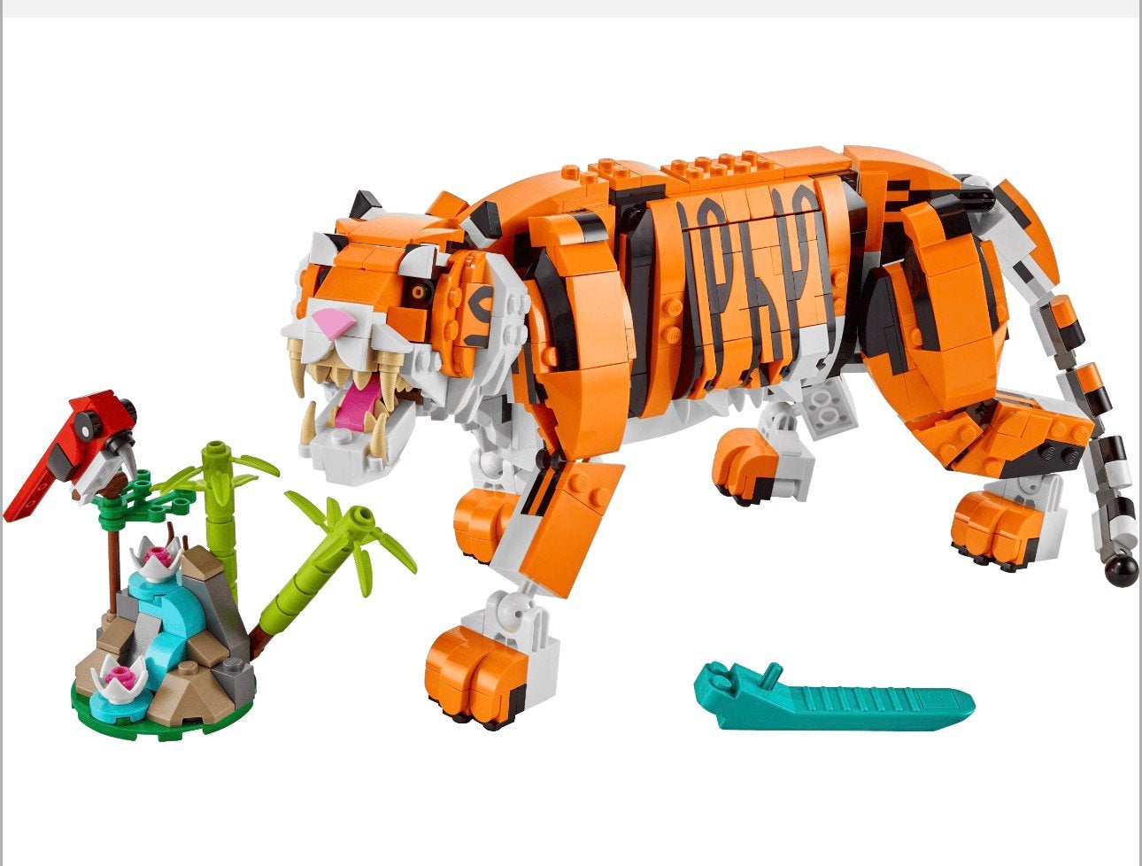 LEGO 31129 Grote tijger 3 in 1, Lego, Compleet, Ophalen of Verzenden, Zo goed als nieuw