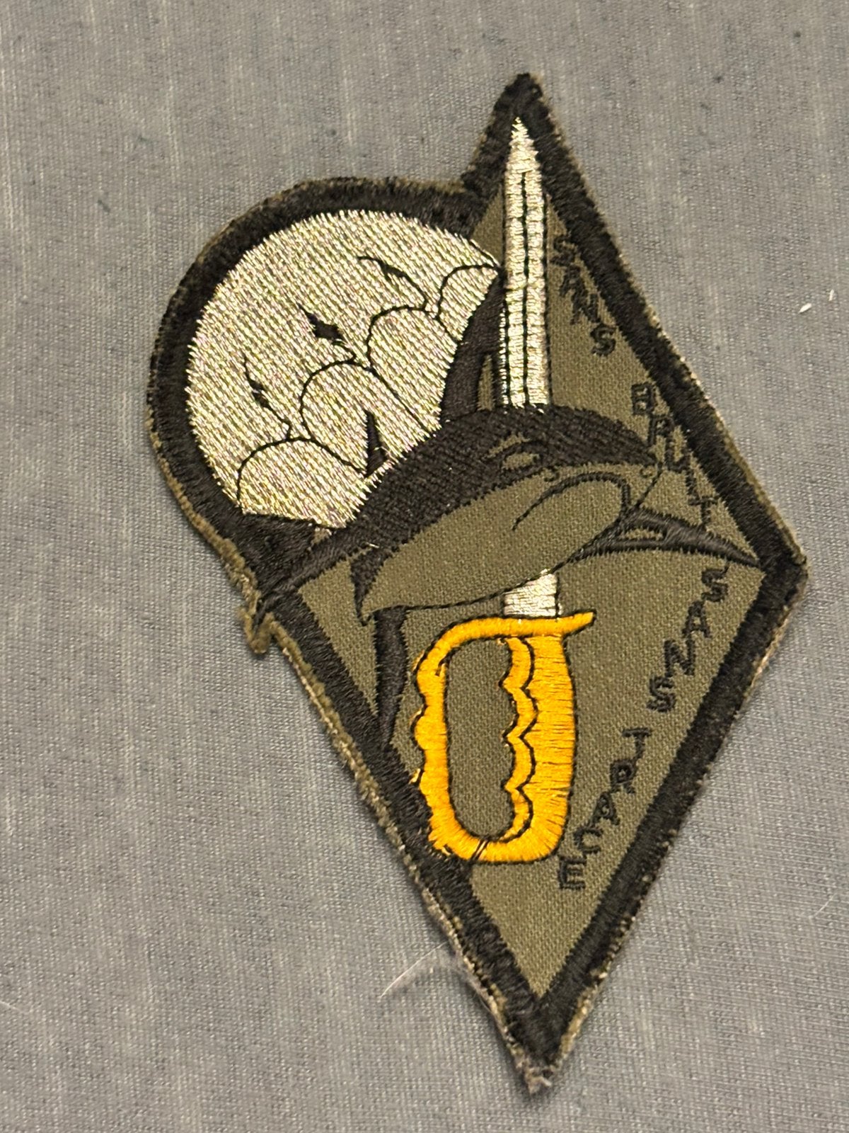 Frans embleem commando duikers, Verzamelen, Militaria | Algemeen, Verzenden, Landmacht, Overige gebieden, Embleem of Badge