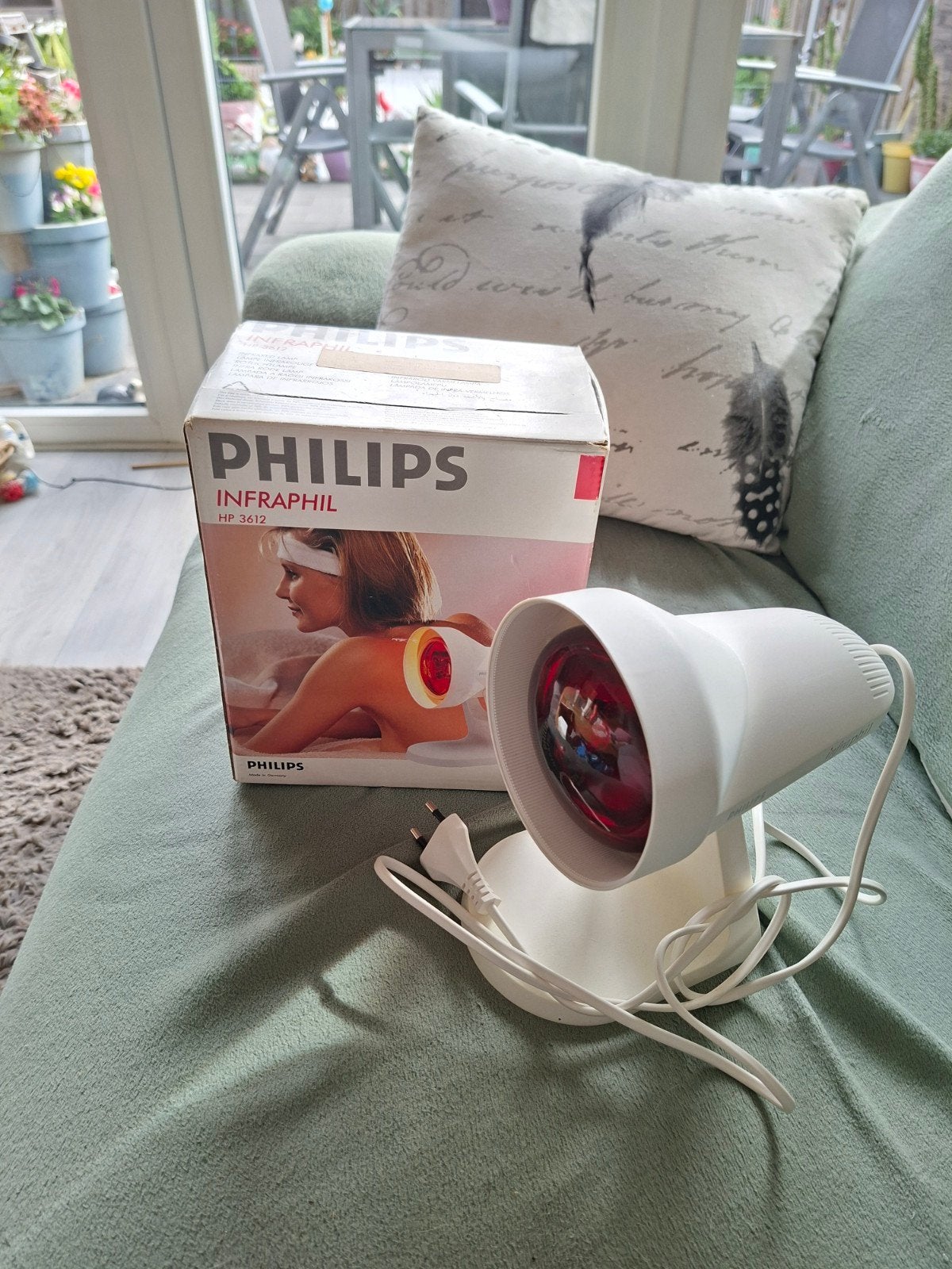 Philips infra rode lamp, Ophalen of Verzenden, Gebruikt, Overige typen
