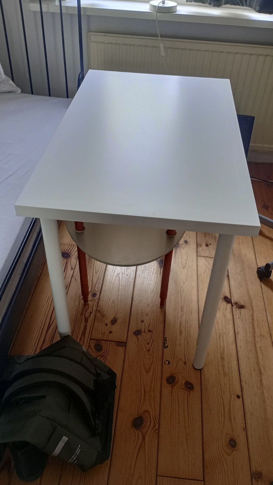 Ikea tafel in hoogte verstelbaar., Ophalen, Gebruikt, Hout, In hoogte verstelbaar