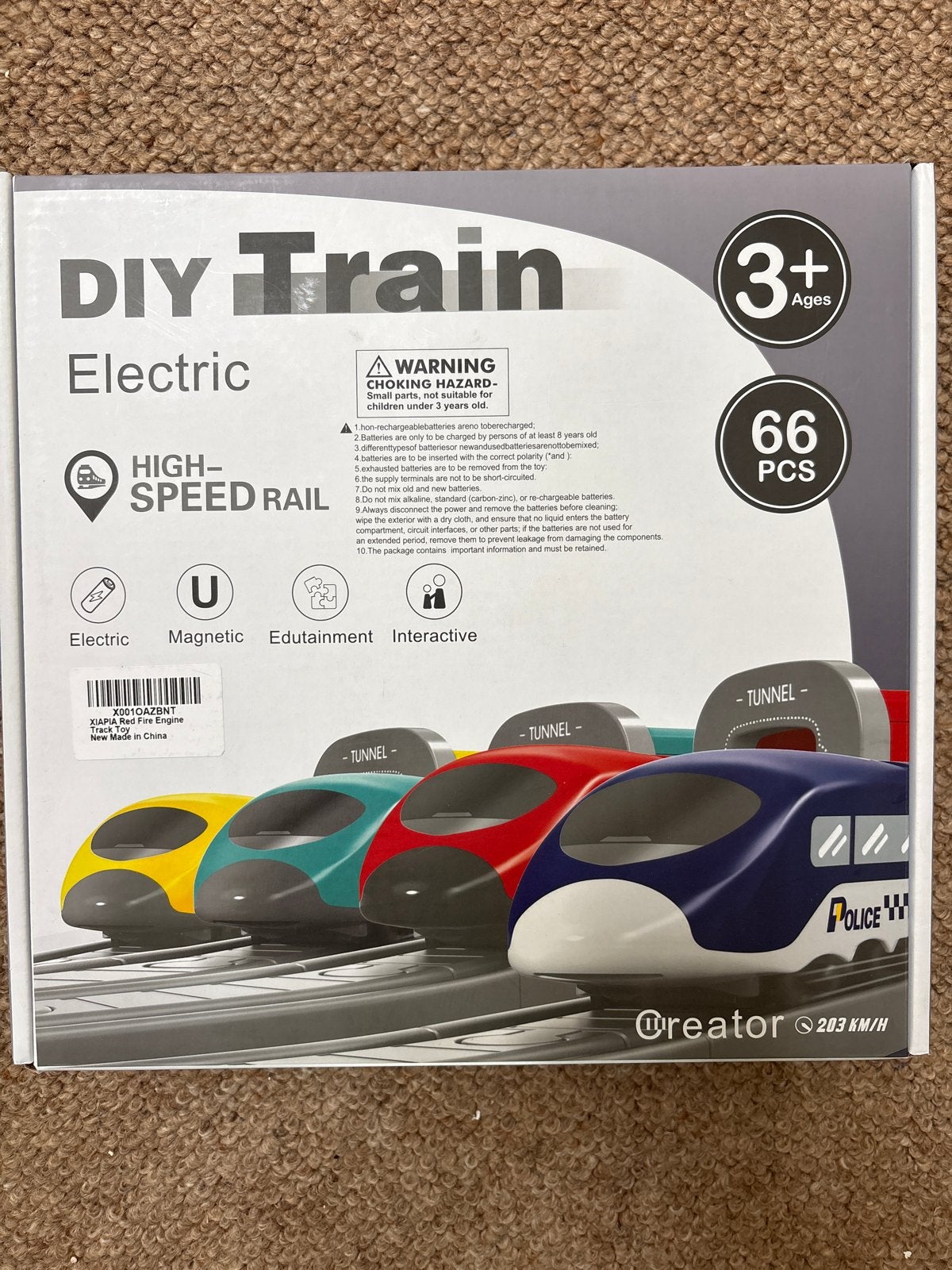 DIY Elektrische Treinset - Nieuwstaat, Ophalen of Verzenden, Nieuw