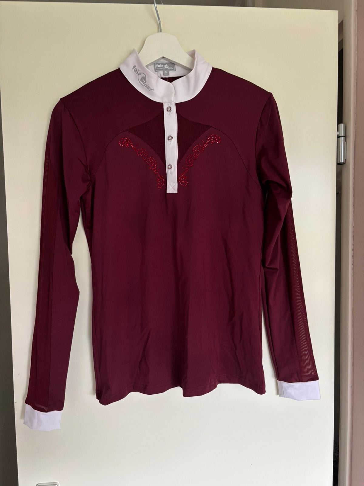 Fairplay wedstrijdshirt maat M/38, Dieren en Toebehoren, Ophalen of Verzenden, Zo goed als nieuw, Dressuur, Bovenkleding