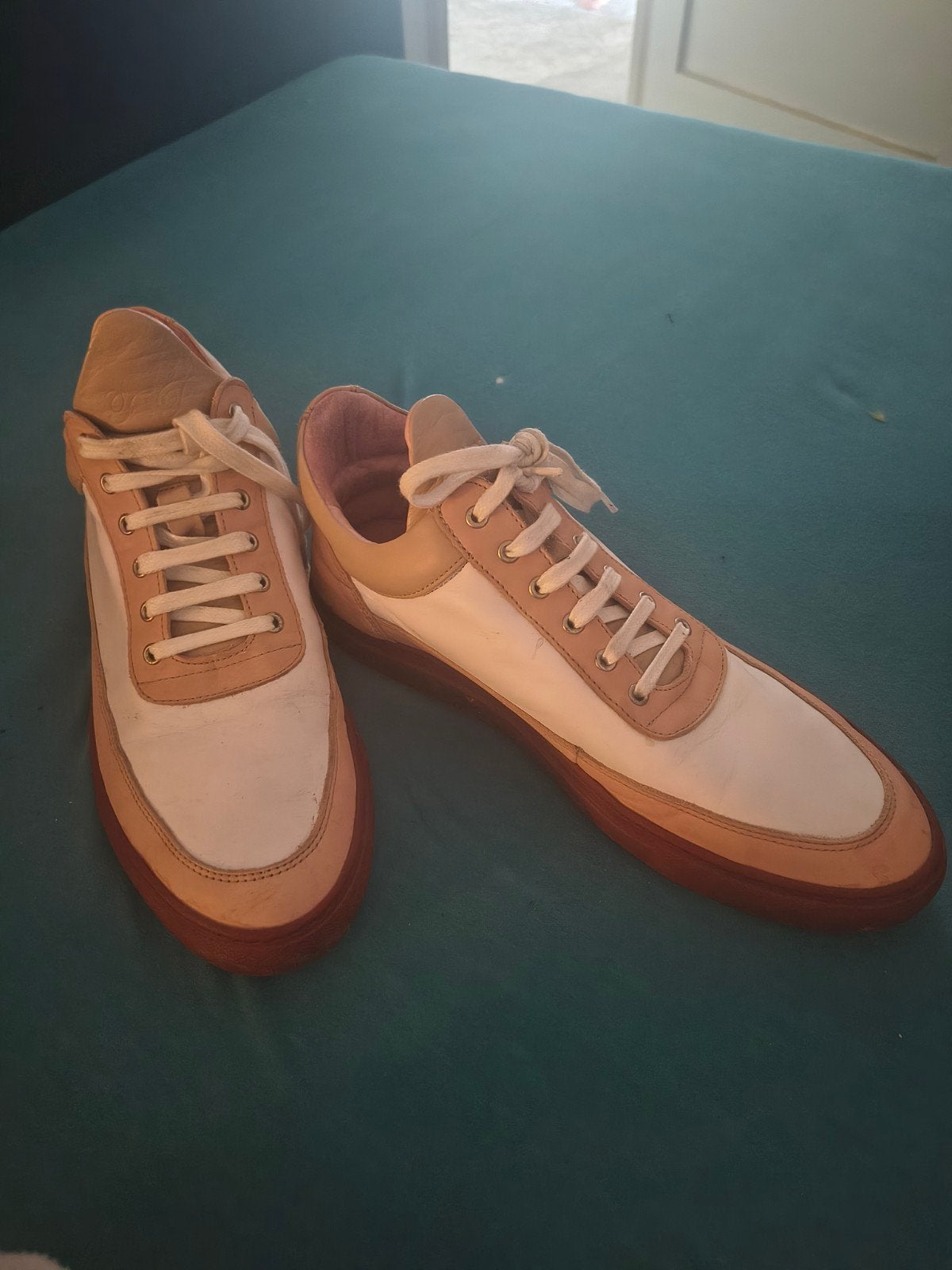 Stijlvolle sneakers in beige en wit. Merk filling pieces, Kleding | Heren, Schoenen, Filling Pieces, Wit, Ophalen of Verzenden