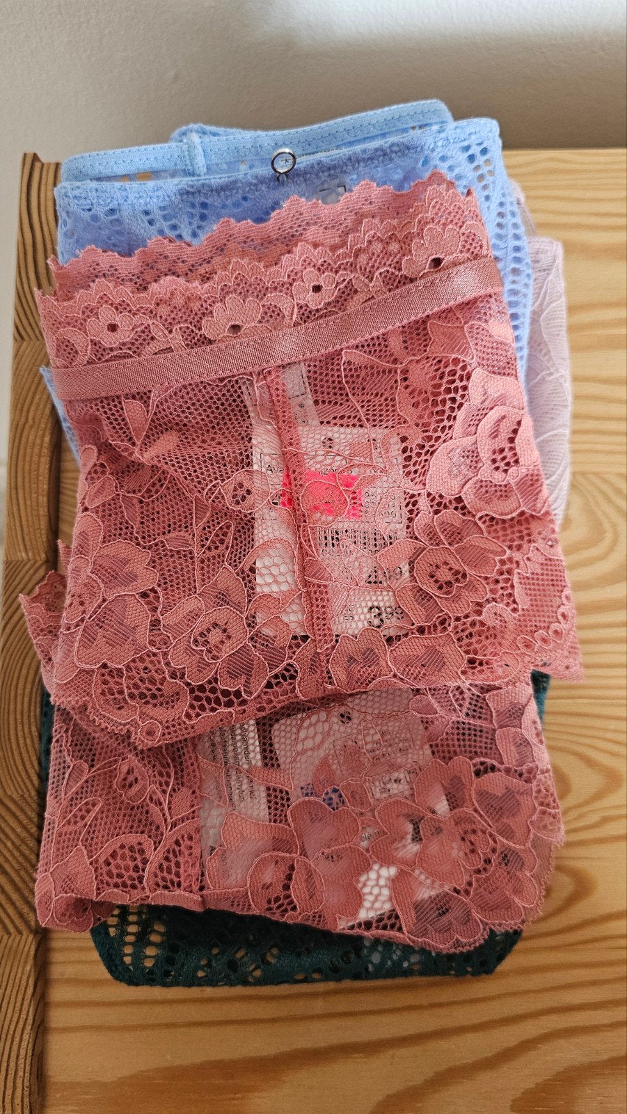 Zeeman kanten slipjes, 5 stuks, Zeeman, Ophalen of Verzenden, Meerkleurig, Slip
