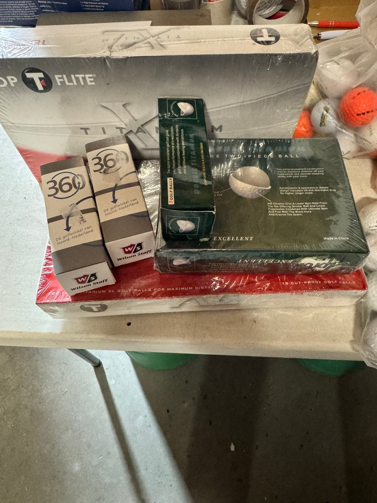 Ongeveer 150 Golfballen, Ophalen of Verzenden, Zo goed als nieuw