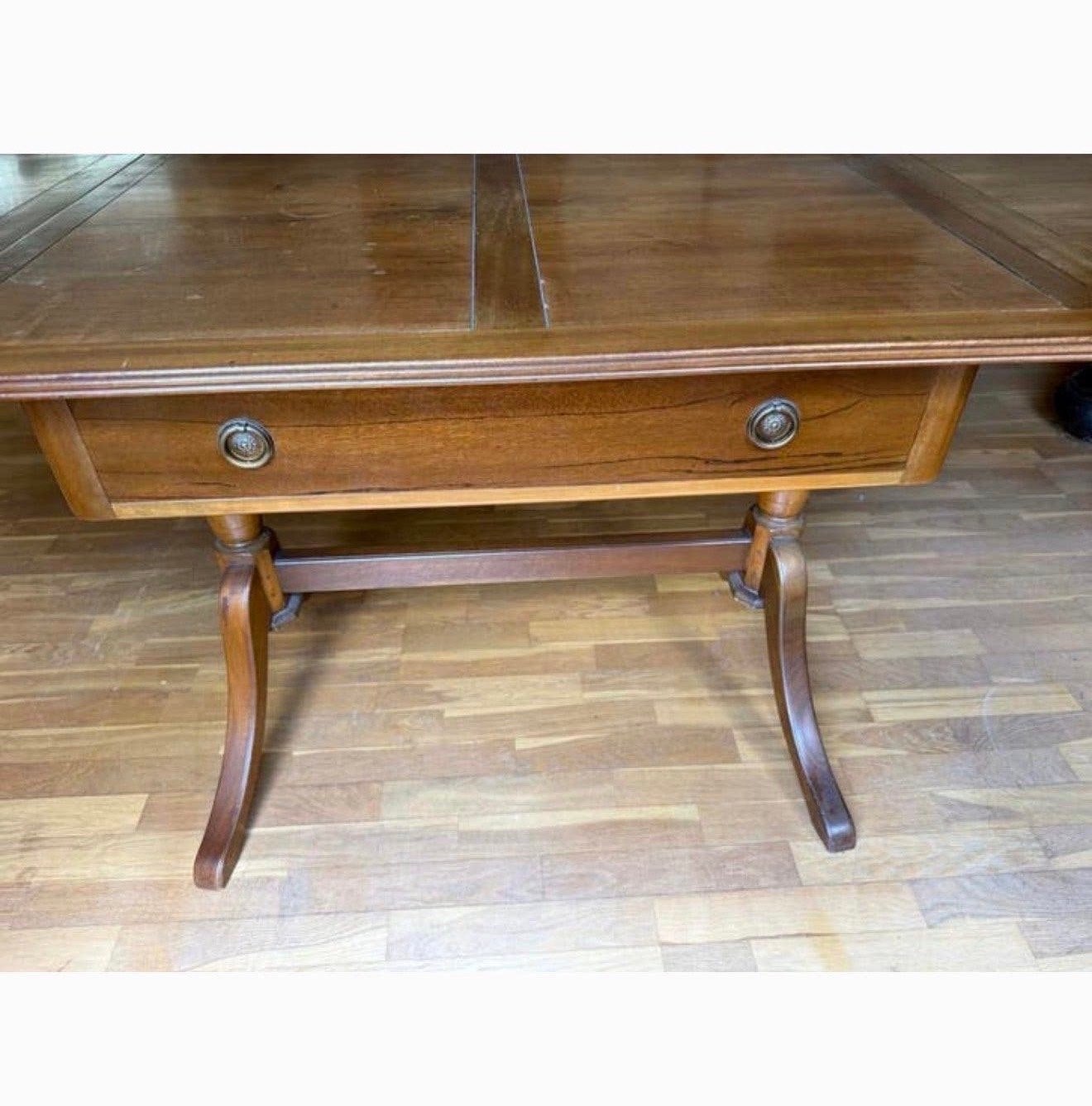 Antieke Mahonie Hangoortafel - Uitklapbaar, Ophalen