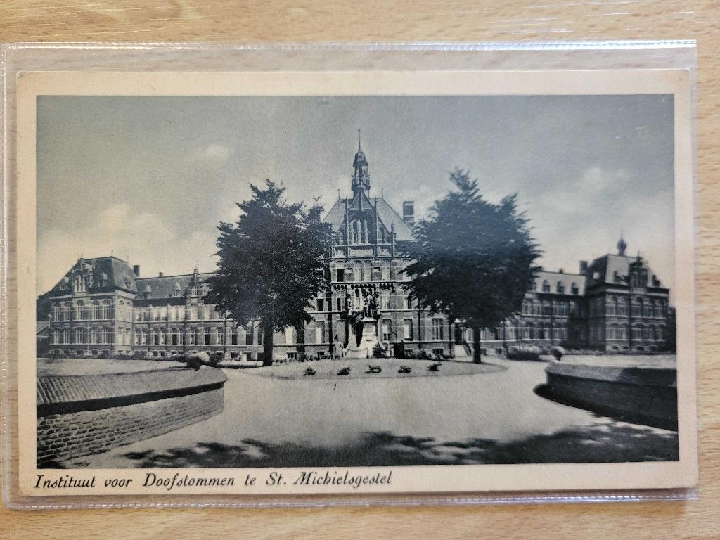 3x Ansicht sint Michielsgestel - Instituut voor Doofstommen, Ophalen, Voor 1920, Noord-Brabant