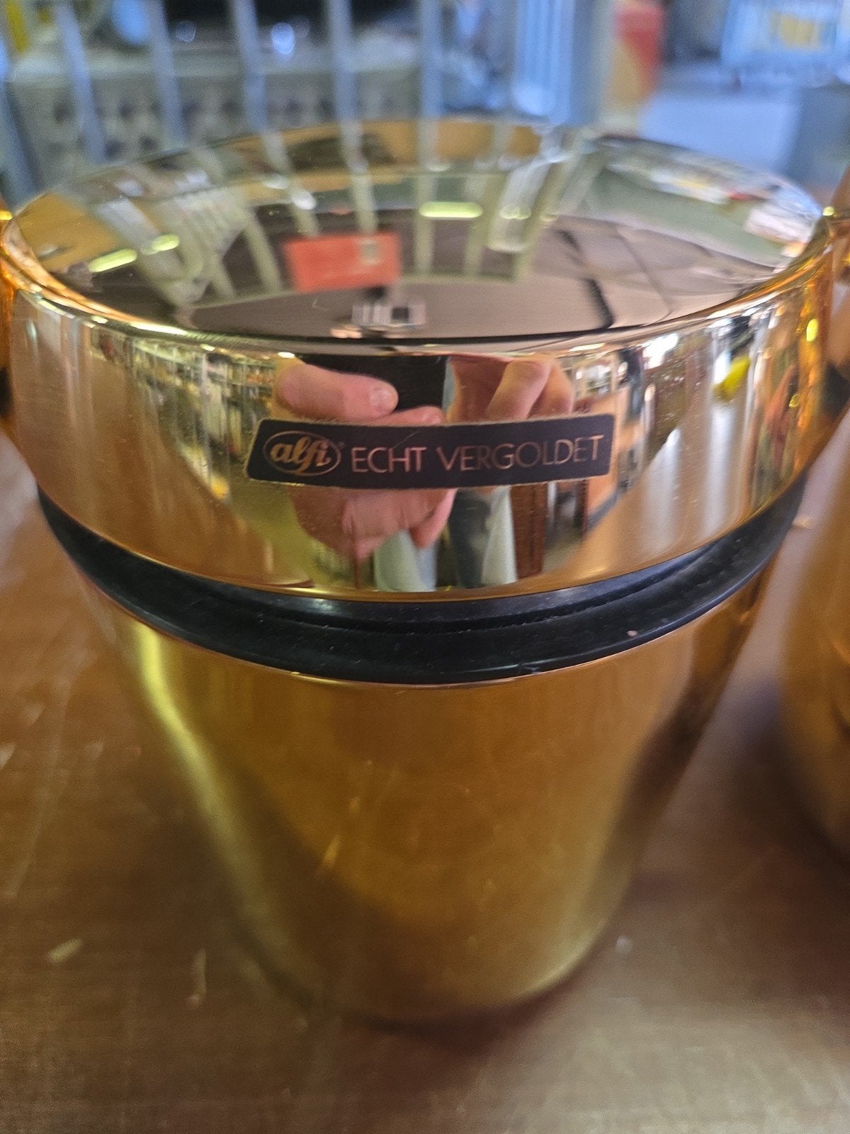 ALFI Gold ice bucket cooler en Juwel thermoskan, Ophalen of Verzenden, Huis en Inrichting