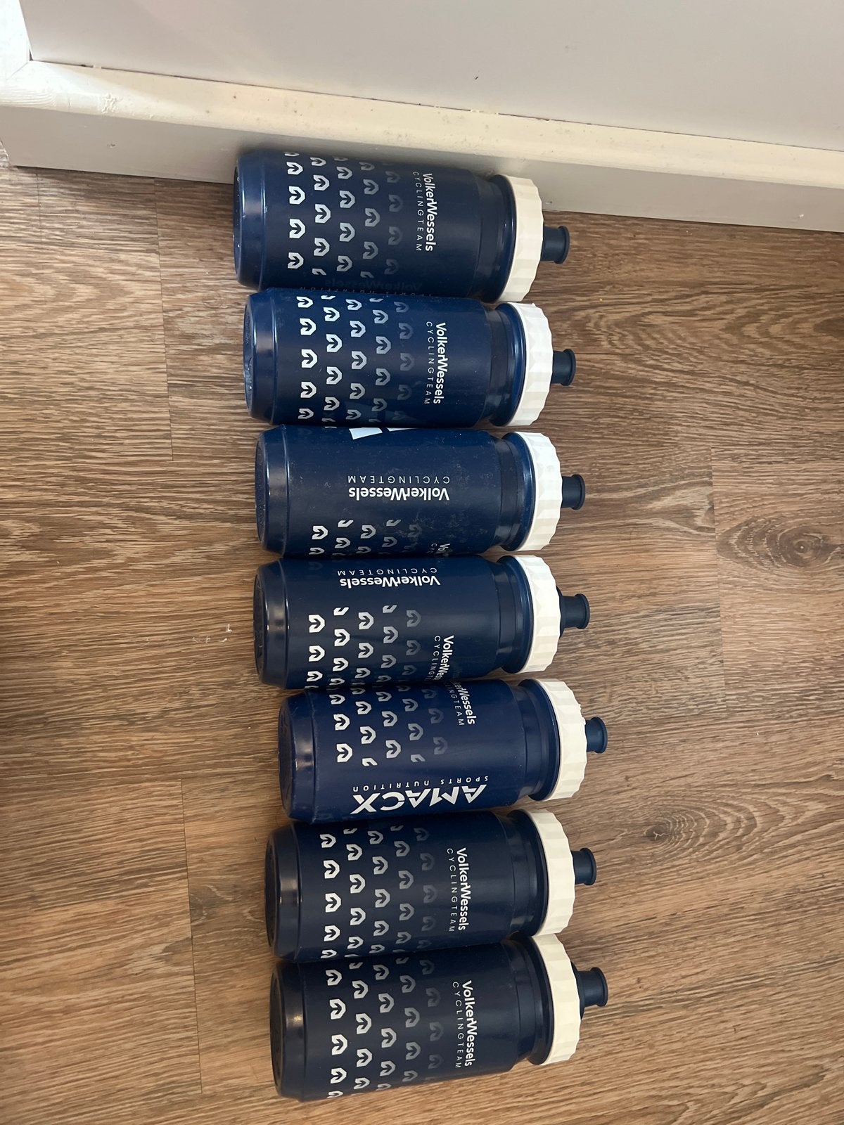 VolkerWessels Cycling Team bidons (7 stuks), Ophalen of Verzenden, Gebruikt
