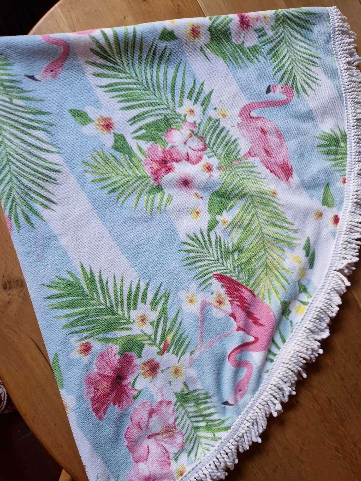 TAFELKLEED FLAMINGO ROND, Ophalen of Verzenden, Rond