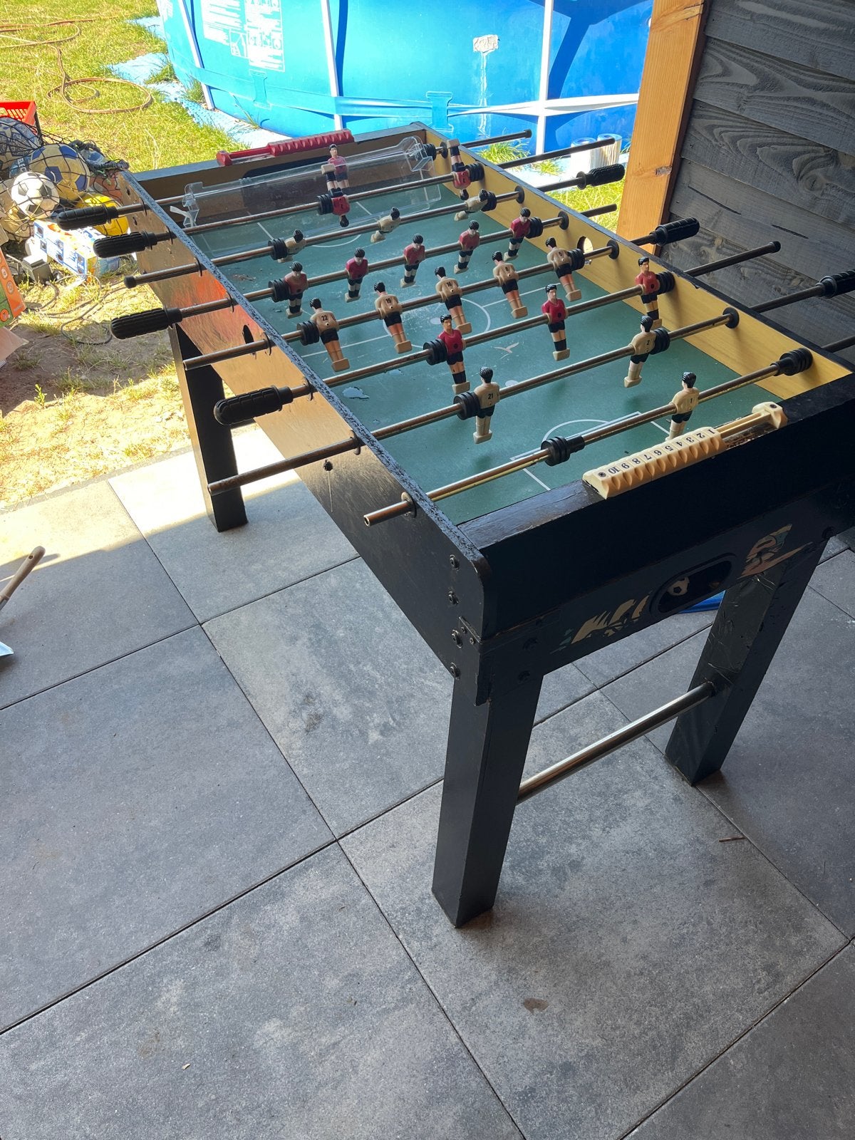 Tafelvoetbaltafel - Gebruikt, Ophalen, Gebruikt