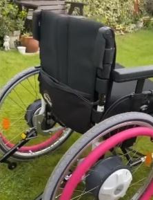 Quickie sopure met e36 efix alber, Ophalen of Verzenden, Zo goed als nieuw, Elektrische rolstoel