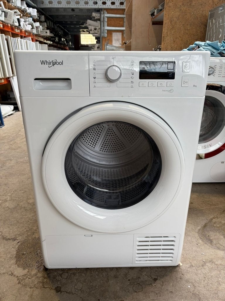 Whirlpool 8kg wasdroger schoon droog bezorging mogelijk, Witgoed en Apparatuur, Wasdrogers, 6 tot 8 kg, Refurbished, Ophalen of Verzenden