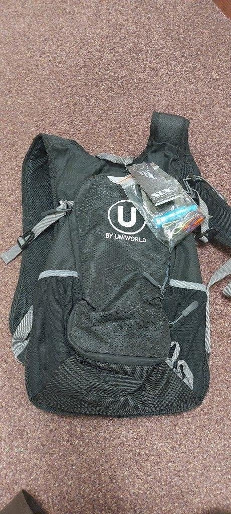 rugzak sport met waterzak, Ophalen, Nieuw, Rugzak