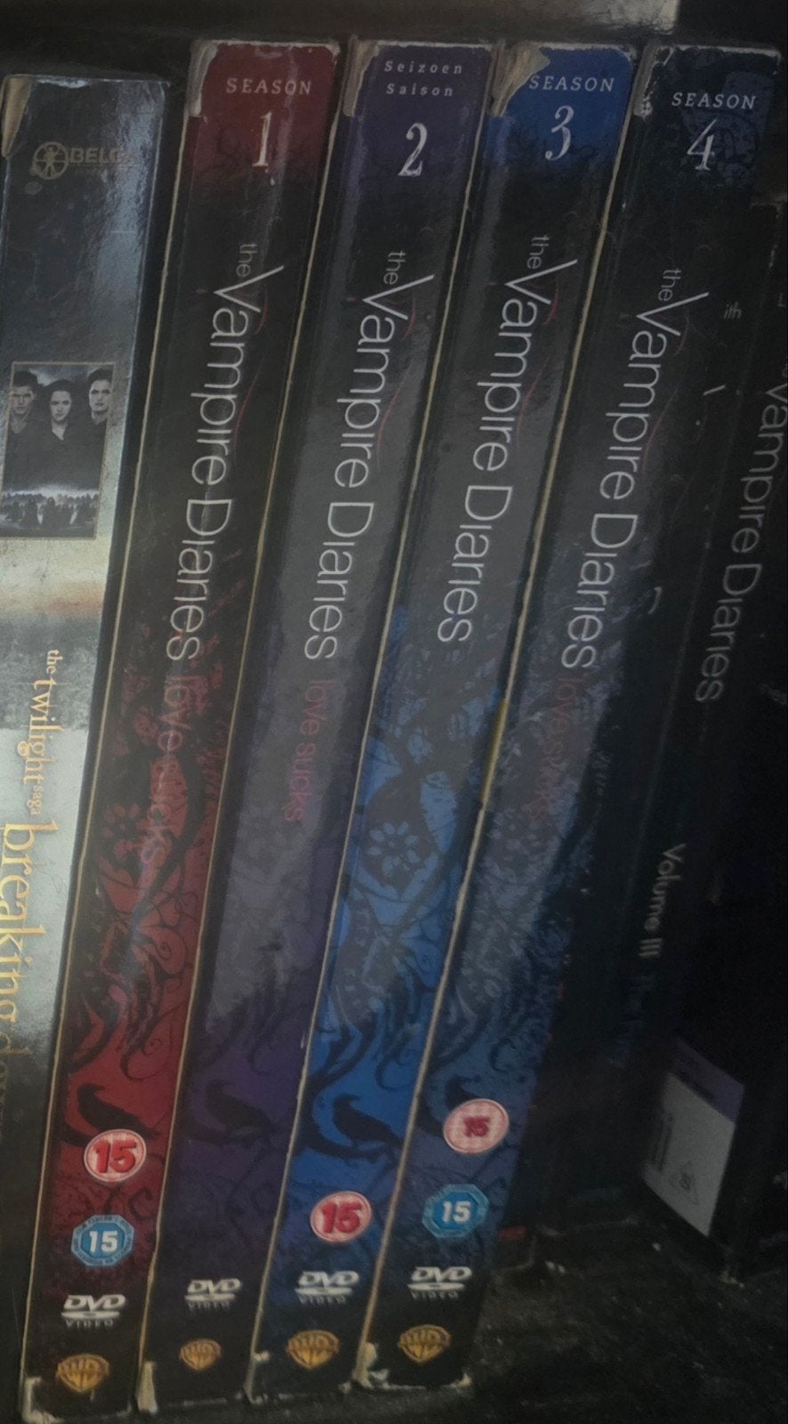 Vampire diaries seizoen 1-4, Nederlands, Science Fiction en Fantasy, Seizoen 1, Ophalen of Verzenden