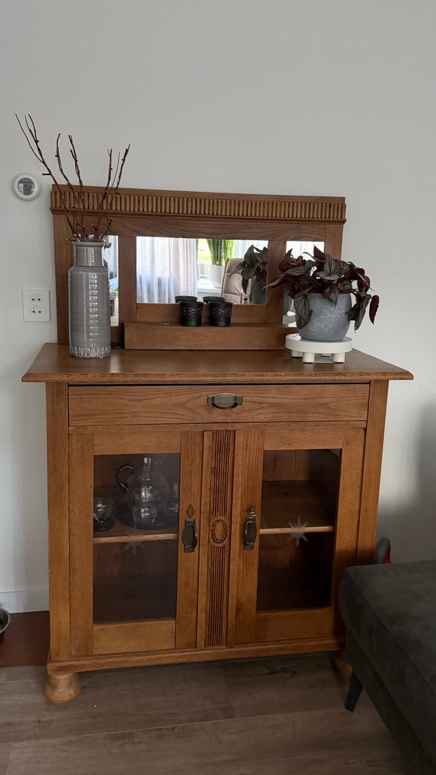 Prachtig dressoir met spiegel, Ophalen