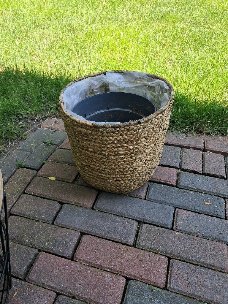 Planten mand, Ophalen, Zo goed als nieuw, Rond, Minder dan 30 cm