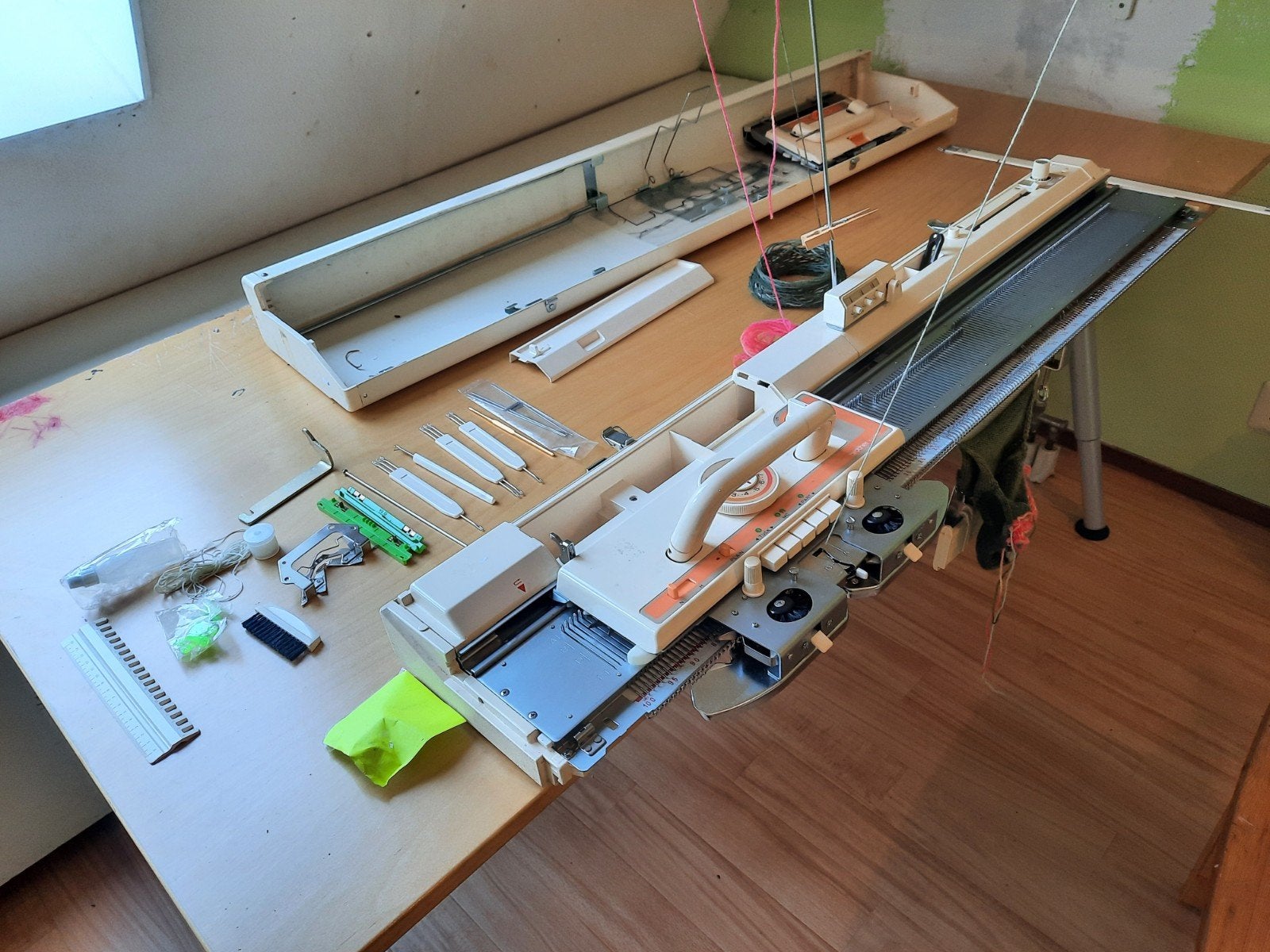 Brother KH840 breimachine in uitstekende staat, Hobby en Vrije tijd, Ophalen, Gebruikt, Breien, Machine