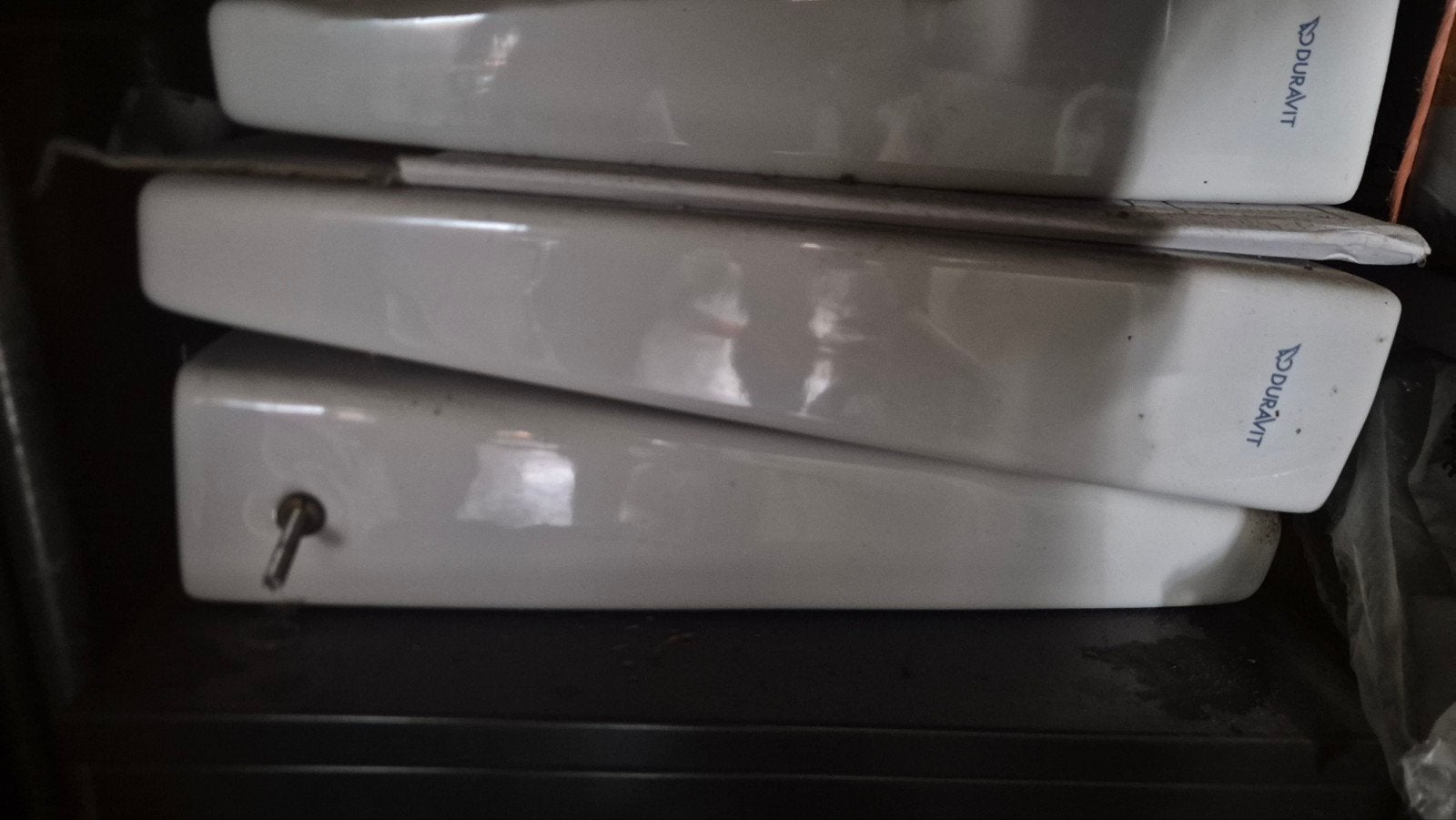 Duravit Urinoir Scherm / Schaamschot, Ophalen, Gebruikt, Steen, Overige typen