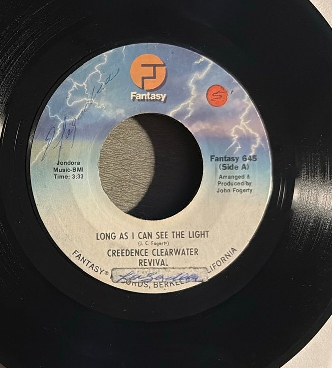 Creedence Clearwater Revival - Long as I see the light US 70, Gebruikt, 7 inch, Ophalen of Verzenden, Rock en Metal