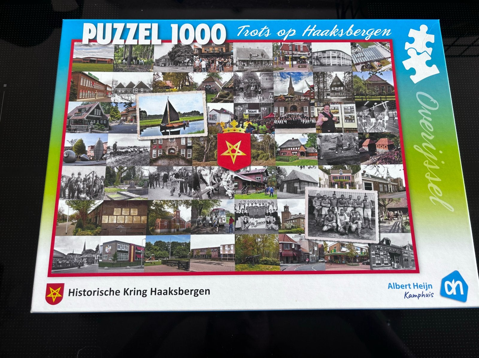 Puzzel 1000 stukjes Historische Kring Haaksbergen, Ophalen of Verzenden, 500 t/m 1500 stukjes, Nieuw, Legpuzzel