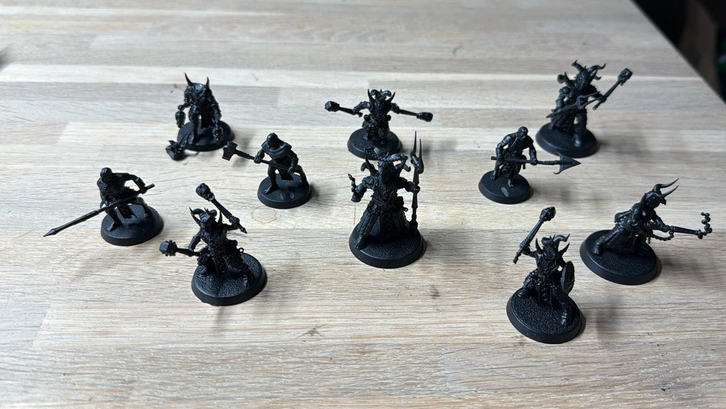 Warcry Horns of Hashut Warband, Hobby en Vrije tijd, Ophalen of Verzenden, Zo goed als nieuw, Warhammer