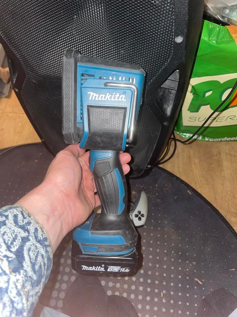 Makita LED Lamp 14.4/18V - DEADML812 (incl. accu optioneel), Ophalen of Verzenden, Zo goed als nieuw, Minder dan 50 watt, Lamp