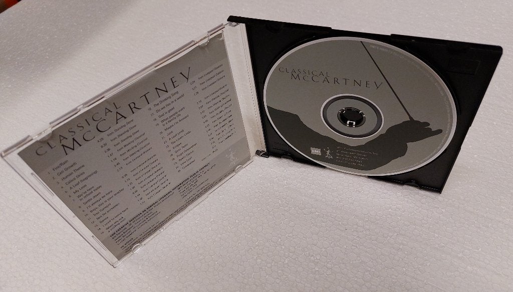 Paul McCartney SUPER ZELDZAME USA PROMO CD Classical Beatles, Verzenden, Speciale editie, Overige typen, Zo goed als nieuw