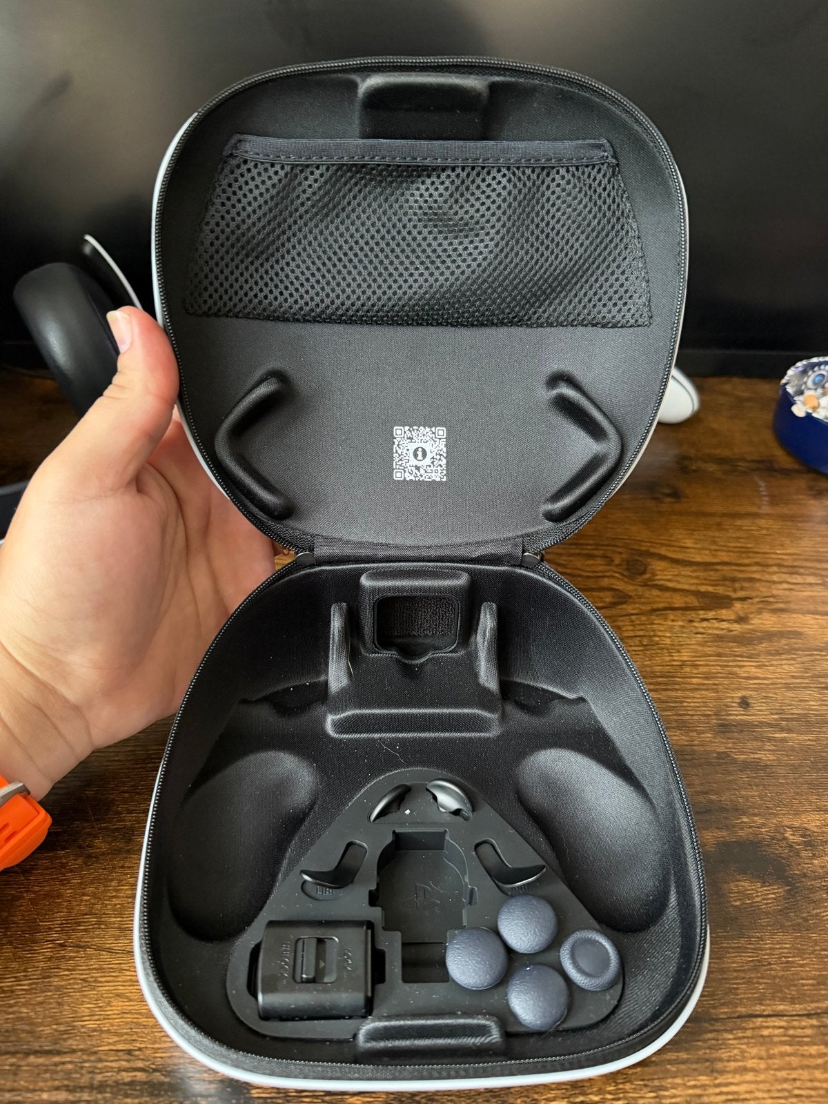 Opbergcase voor PlayStation DualSense Edge controller, Ophalen of Verzenden, Zo goed als nieuw, Overige typen, PlayStation 5