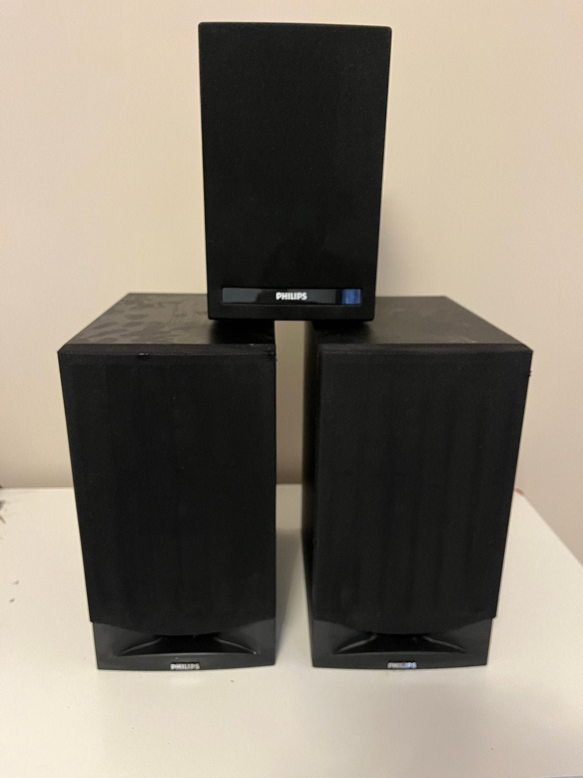 Philips Speaker Systeem - 3 Stuks, Philips, Gebruikt, Ophalen of Verzenden, Geschikt voor surround/home cinema