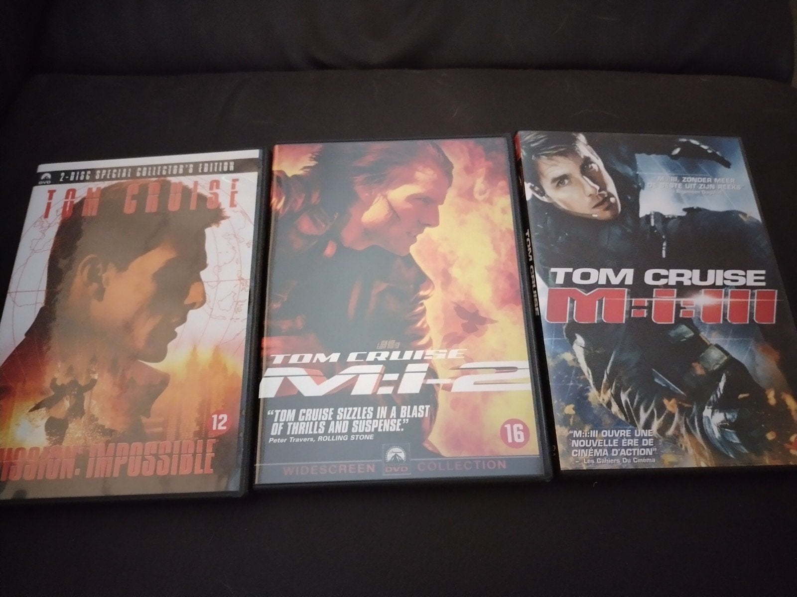 Mission Impossible trilogie deel 1 t/m 3 origineel NL, Vanaf 12 jaar, Ophalen of Verzenden, Zo goed als nieuw