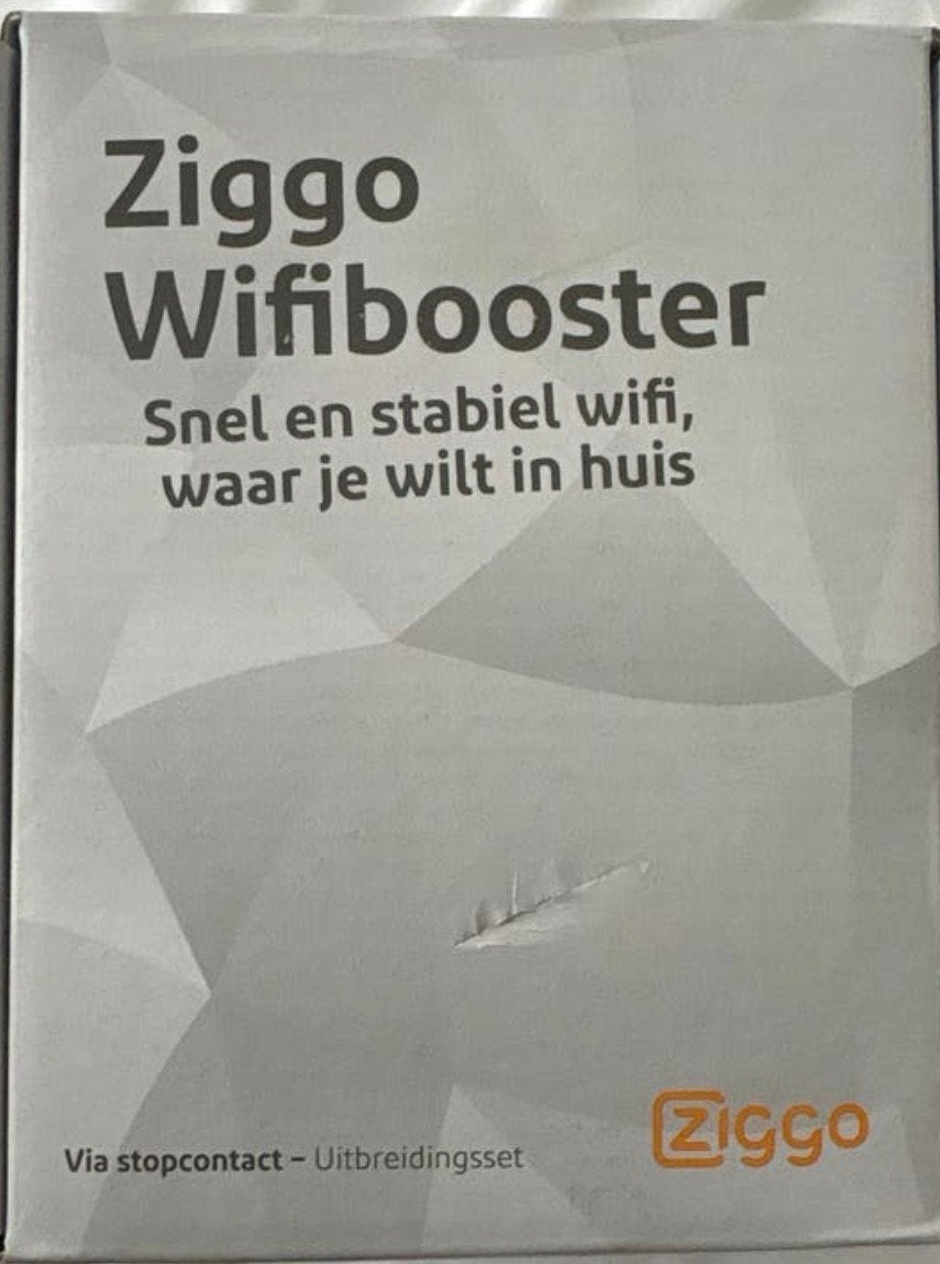 Nieuwe Ziggo Wifibooster - Ongebruikt in originele verpakkin, Computers en Software, WiFi-versterkers, Ophalen of Verzenden, Nieuw