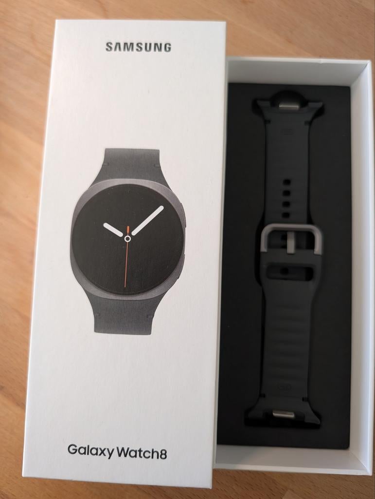 Samsung Galaxy Watch 8, Ophalen of Verzenden, Zo goed als nieuw, Zilver, Samsung