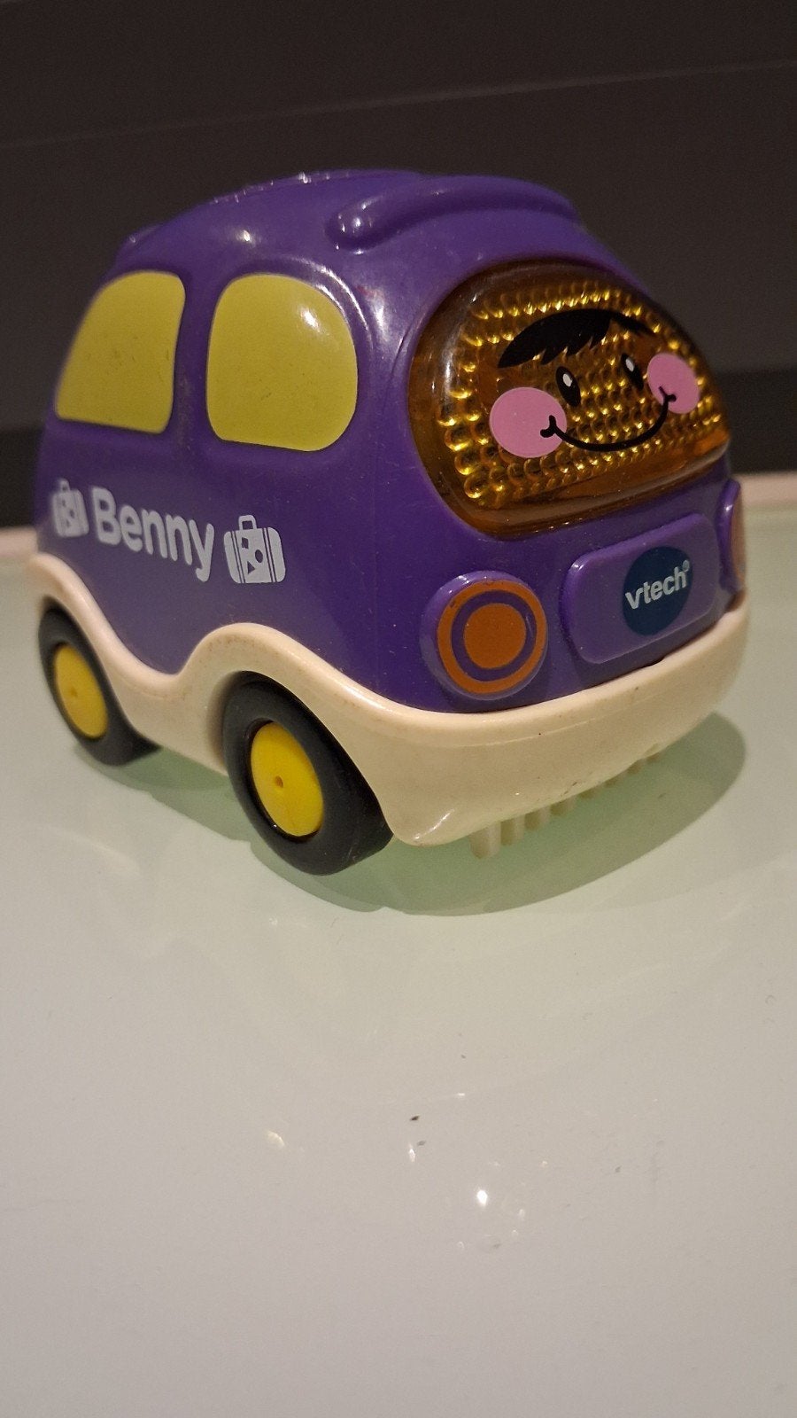 VTech Toet Toet Auto Benny Bus, Ophalen of Verzenden, Gebruikt, Auto, Met geluid