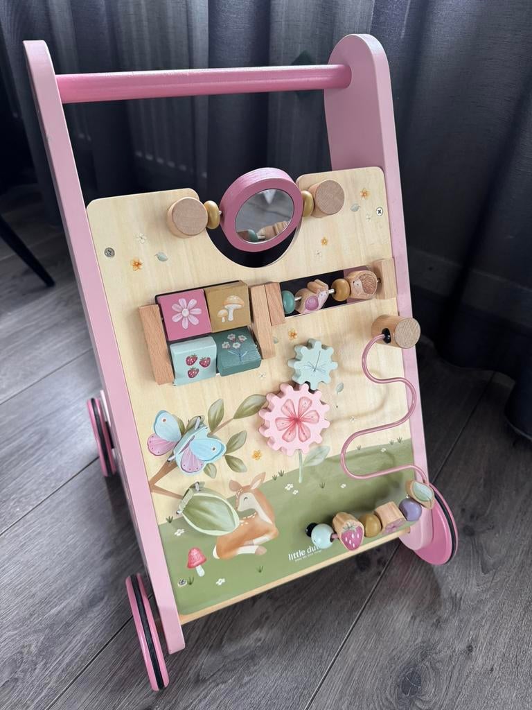 Loopwagen little dutch fairy garden, Kinderen en Baby's, Speelgoed | Babyspeelgoed, Ophalen, Zo goed als nieuw, Overige typen