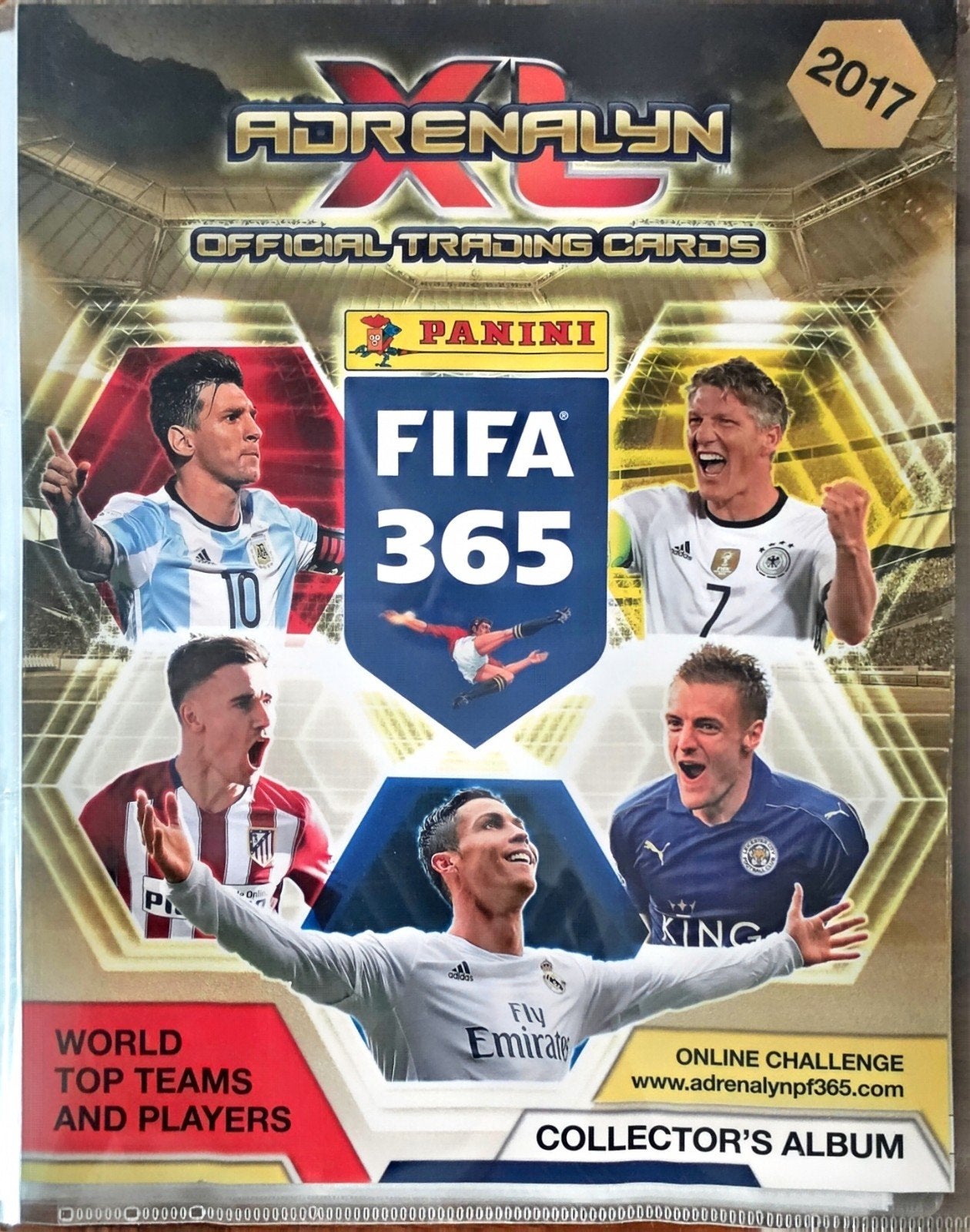 Panini FIFA 365 Adrenalyn XL 2017 Collector's Album, Ophalen of Verzenden, Gebruikt, Buitenlandse clubs, Spelerskaart