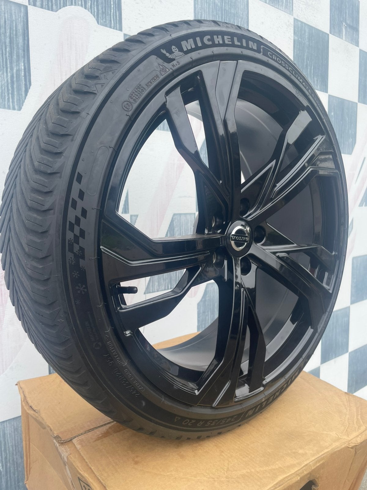 20” Volvo V60 5x108 velgen + michelin CROSSCLIMATE XC60 V90, Banden en Velgen, Nieuw, Ophalen of Verzenden, 20 inch