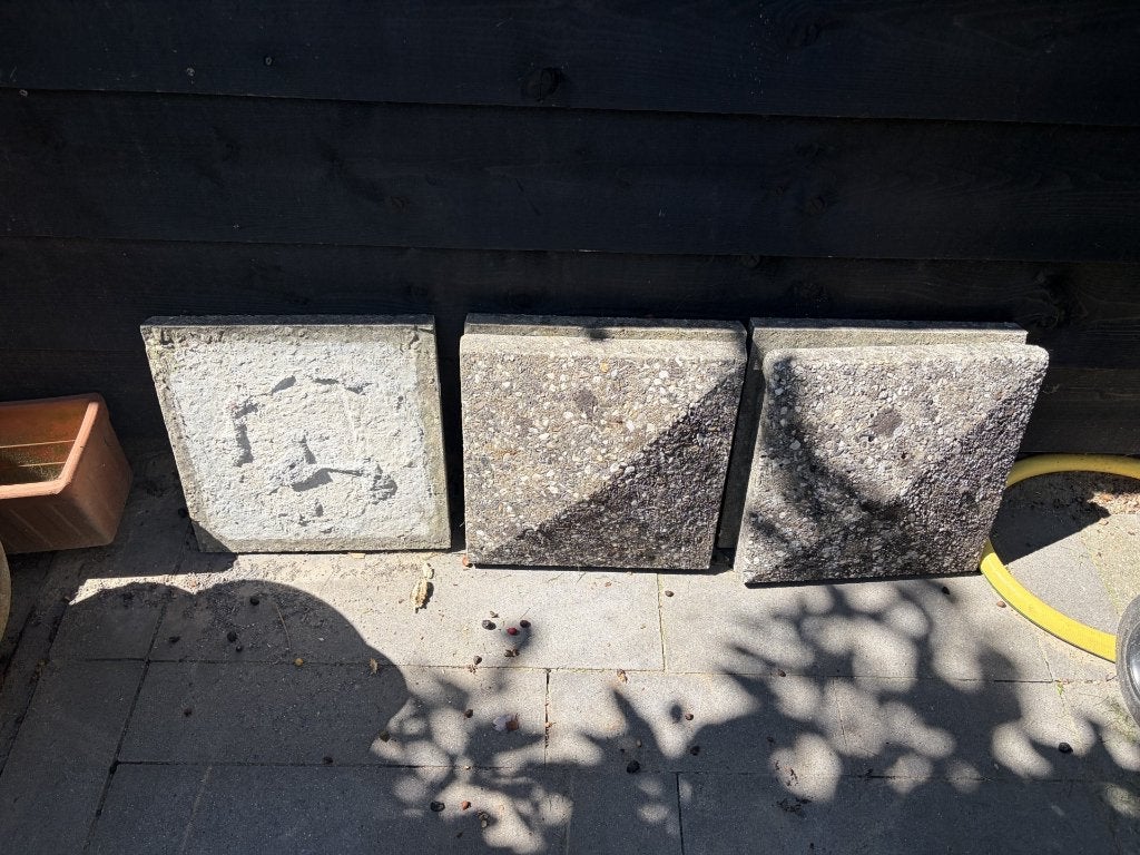 paalmuts / betonpet / penant afdekker, Tuin en Terras, Ophalen, Gebruikt, Overige typen, Minder dan 5 m²