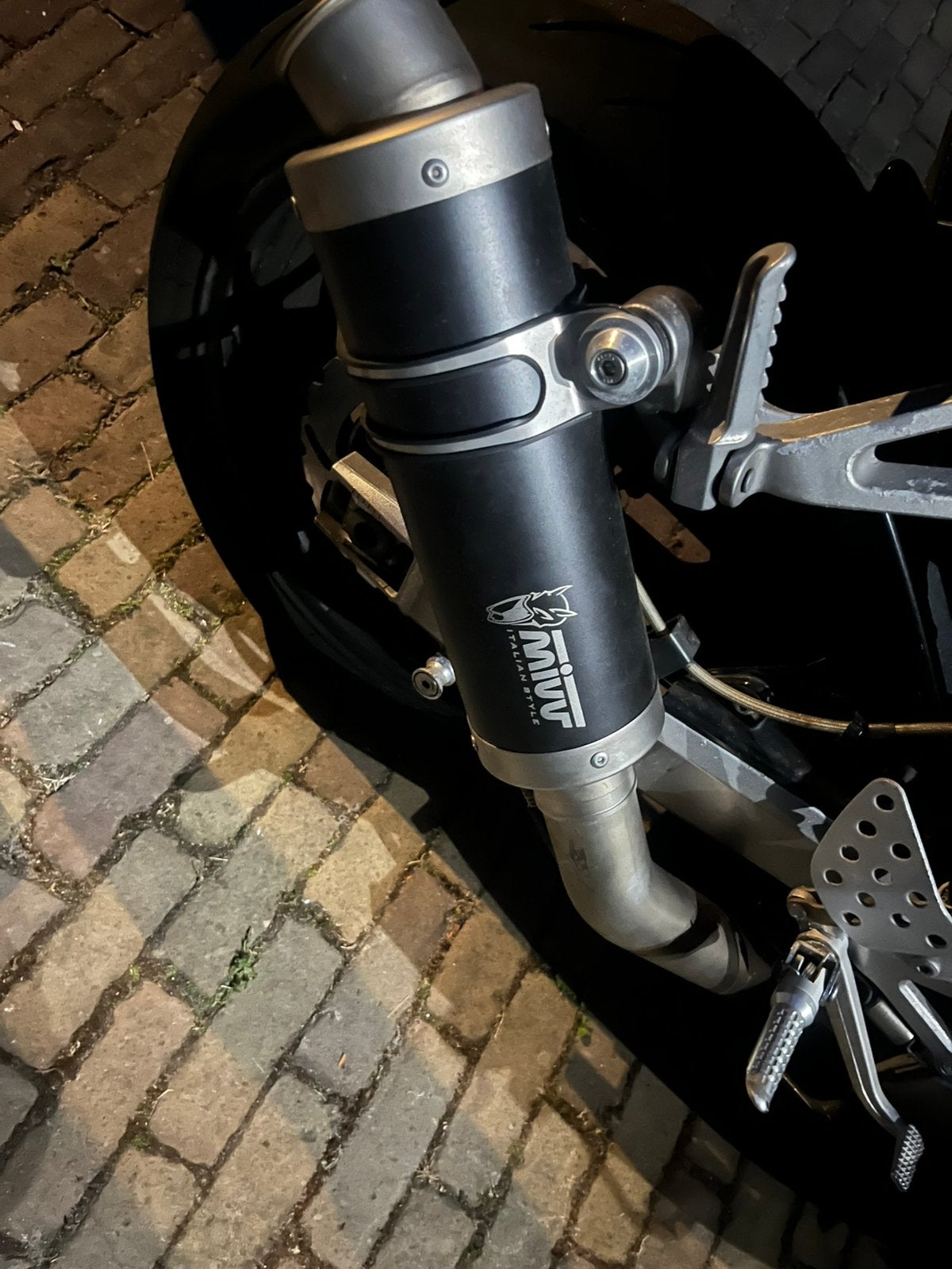 Mivv GP staal uitlaatdemper 2003-2004 zx6r, Ophalen, Nieuw