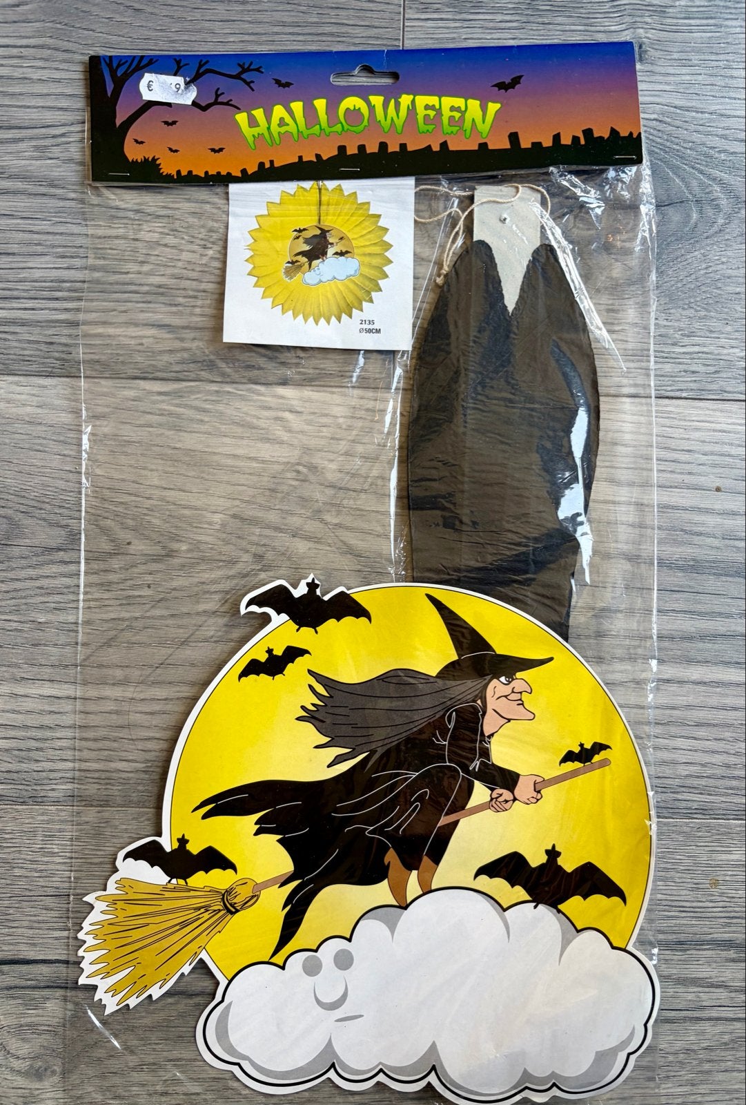 Halloween Decoratie Heksen, Pompoenen, Spoken en Spinnen, Ophalen of Verzenden, Nieuw, Versiering, Halloween of Griezel