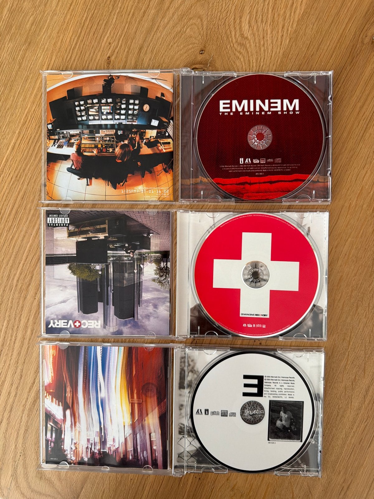Eminem CD Collectie: The Eminem Show, Recovery, The Marshall, Ophalen of Verzenden, Gebruikt, Album, Inclusief doosje