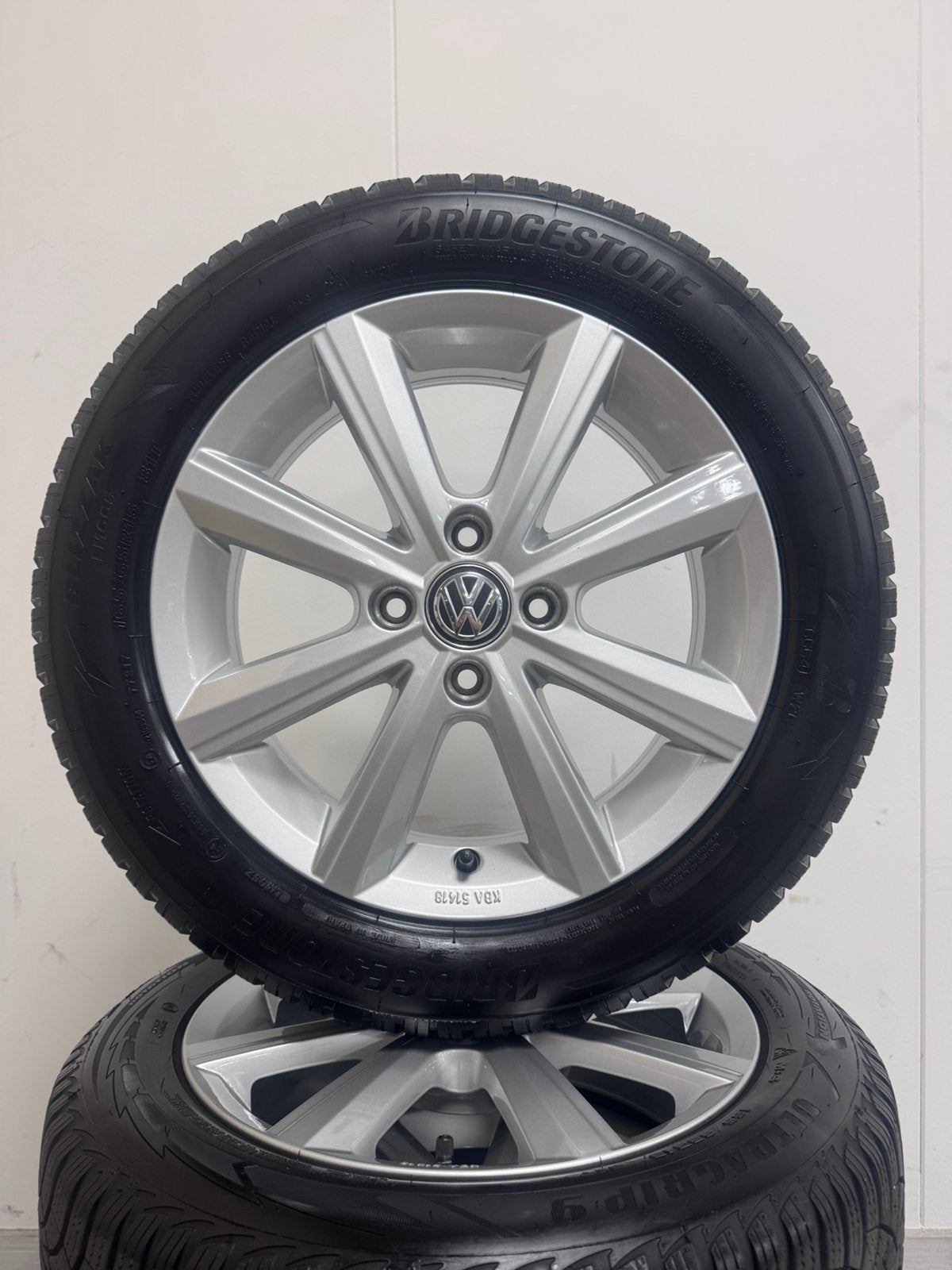 Originele Volkswagen Up 15 inch velgen | Winterbanden, Auto diversen, Ophalen, Zo goed als nieuw