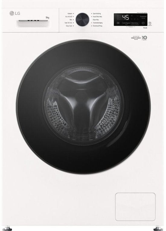 LG was‑droogcombinatie W4X1095NWB - 9/5 kg - Wit